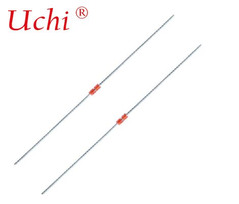 Die MF58-Serie verwendet einen glasglasierten, hochtemperaturbeständigen, hermetischen NTC-Thermistor