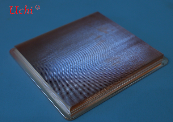 Copper Microchannel Liquid Cold Plate, High-Power Chip Water Cooling Heat Sink