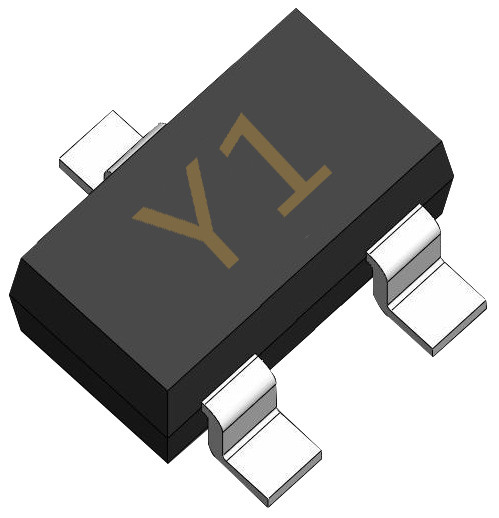SOT-323 SS8050W NPN Silizium-Epitaxial-Glanztransistor für hohe Kollektorstrom