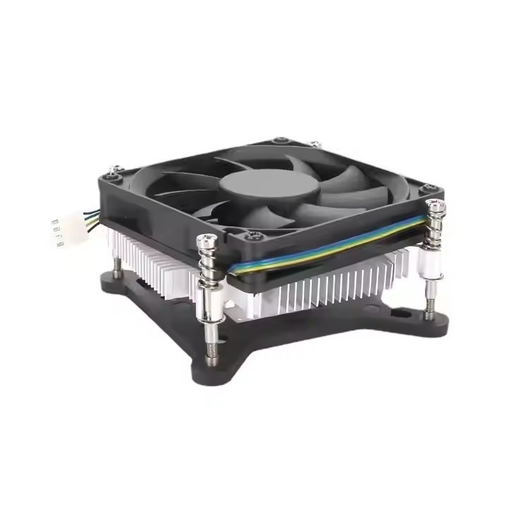 12v DC-Lüfter-CPU-Kühler-Push-Down-Typ-Kühler-Computerprozessor Luftkühlventilatoren