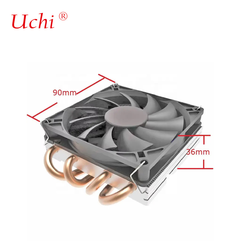 Custom ODM Super Thin Cpu Cooler 36mm Dicke Höhe AMD AM4 AM3 FM2 1200 115X 1700 1366 Heatsink Fan 1U Server Heizkörper