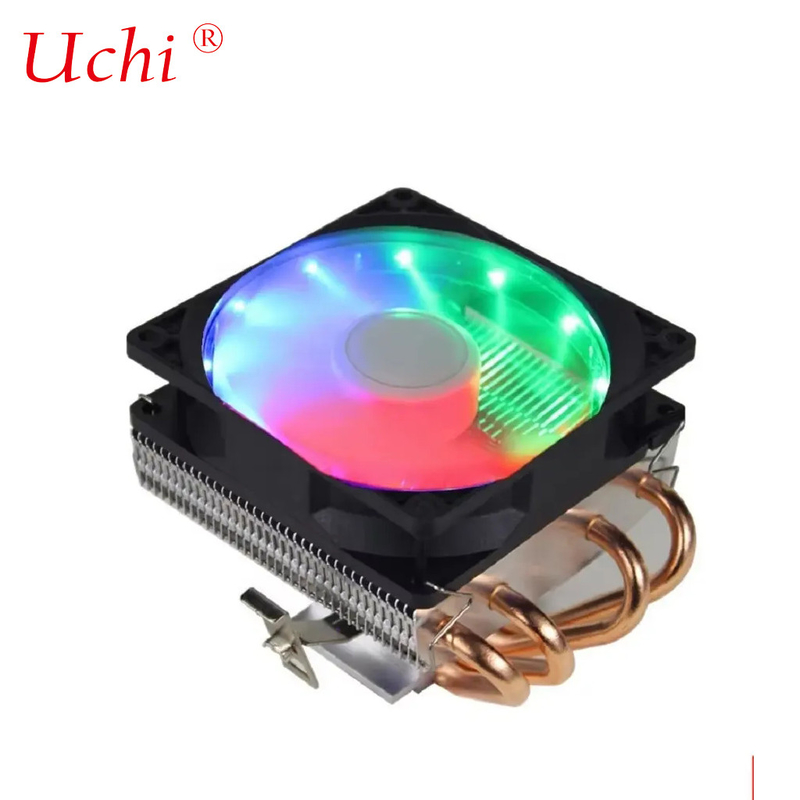 4 Wärmeleitung nach unten schieben Typ CPU-Kühler Aluminium Heatsink CPU-Kühler