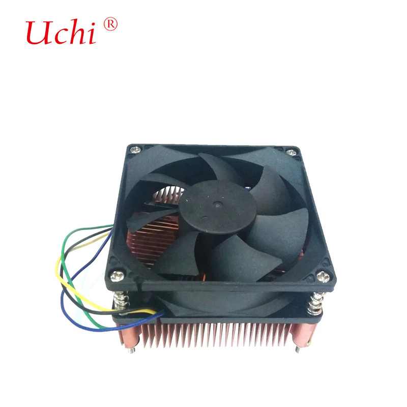 Kupferplattierte Wärmesenkung Wärmeverteilung Fett TDP 60W Cpu Kühlventilator Stumm Pwm 3 Pins 4 Pins I3 I5 Intel Lga775 1150 1151
