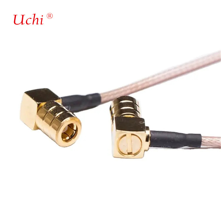 90 Grad SMB Männlich zu Winkel männlich Stecker weiblich mit RG316 Koaxialkabel 50ohm