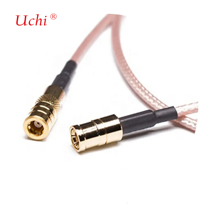 RP SMB Männlich zu Männlich Stecker mit RG178 RG316 RF Koaxialkabel 50ohm 6GHz