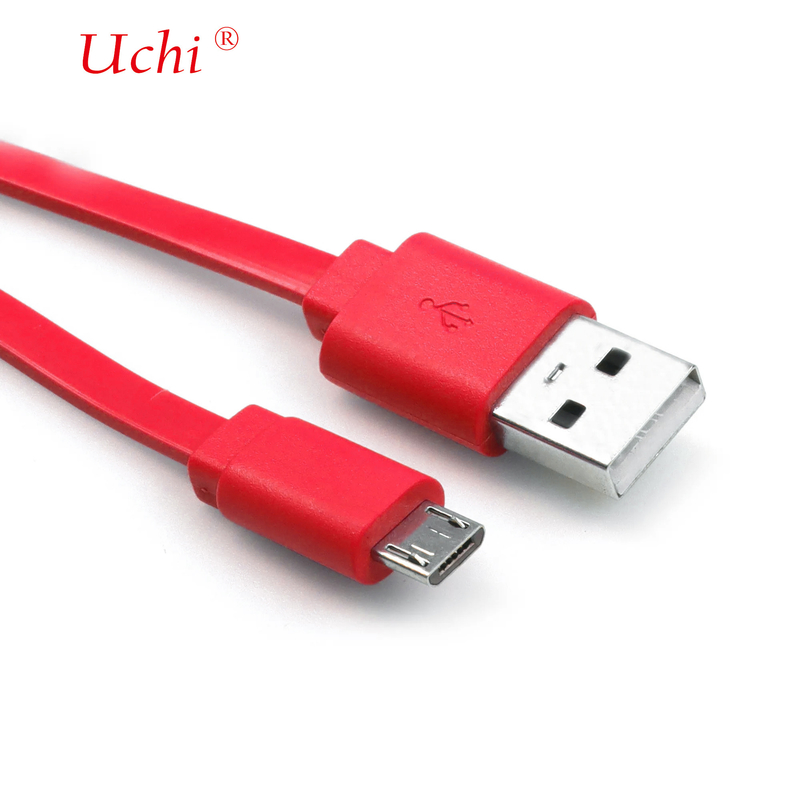 USB 3A Typ C Kabel Ladegerät PVC Flat Noddle Form Typ Schnellladung Für Mobiltelefonnäher Ladekabel