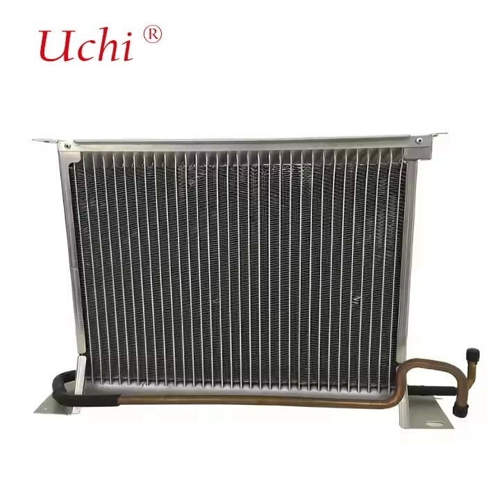 100mm Micro-Mikrokanal-Kondensator-Wärmetauscher aus Aluminium für effiziente Wärmeableitung