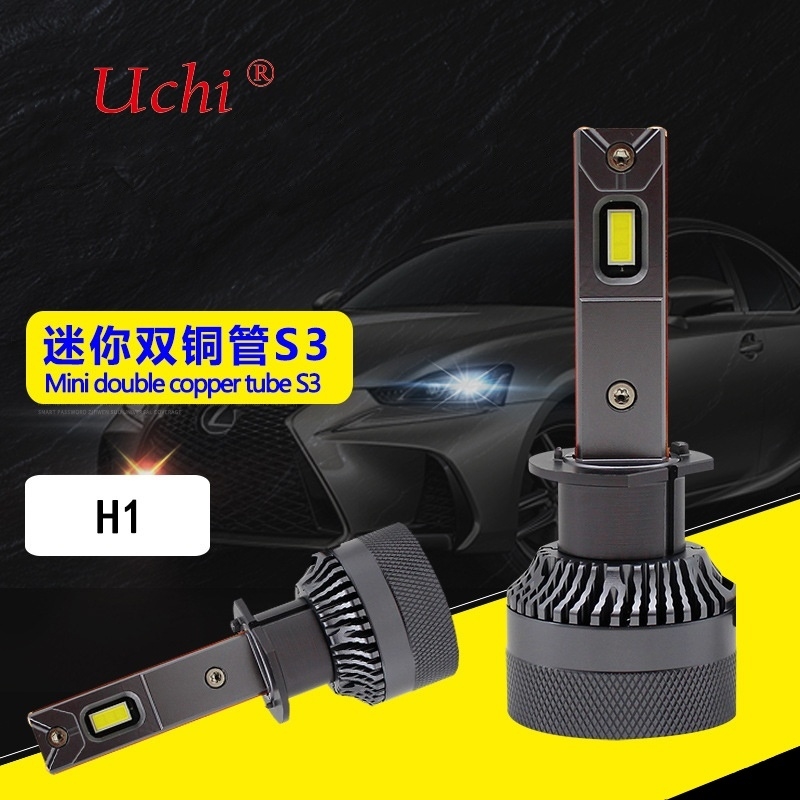 Mini-Doppel-Kupferrohr-Hochleistungs-LED-Fahrlicht H1