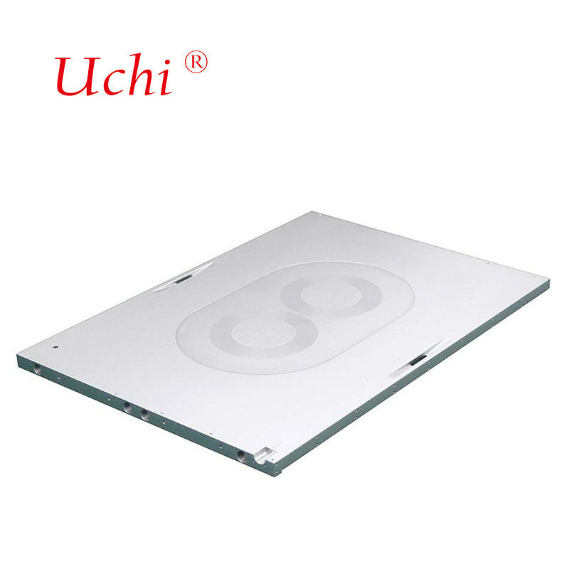 Laserfaser-Reibungs-Rührschweißen von wassergekühlten Platten, hydronische Kühlplatte