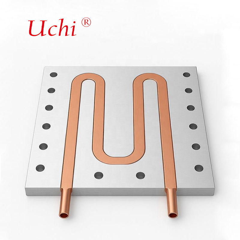 CNC-Bearbeitung Wasserkühlplatte Flüssigkeitskühlblock PSU-Rohr Heizkessel,Flüssigkeitskühlplatte