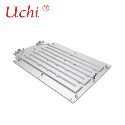 Aluminiumreibschweißen leitet Flüssigkeitskühlungs-Platte 265x180x35mm