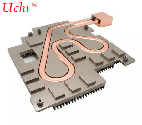 Kupferprofil-Wärmerohr-Flüssigkeitskühlplatte Kundenspezifisches Design