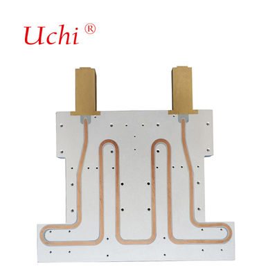 Kundenspezifische Flüssigkeitskühlplatte industrielle CNC-Bearbeitung Flüssigkeitskühlplatten-Kühler