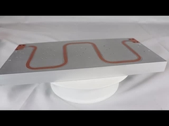 Radiator mit Kupferrohr aus Aluminiumprofil für Industriegeräte, Hochleistungs-Wasserkaltplattenradiator